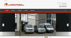 Desktop Screenshot of demeerman.eu